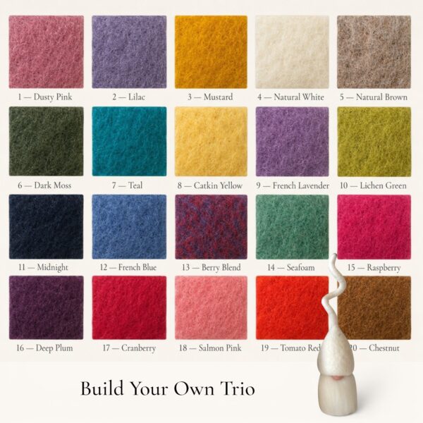 Grey Wren Studio Tomten Colours - build your own set of three