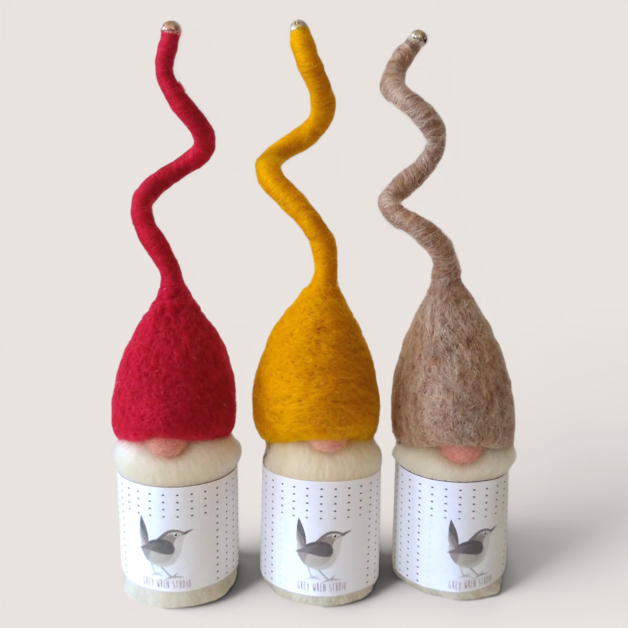 Tomten – Set of Three (Winter Hearth) 2 Tomten – Set of Three (Winter Hearth) - Image 2